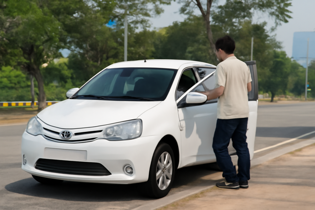 Toyota Etios Car Hire in Bangalore