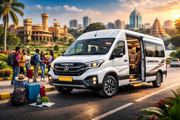 Force Urbania 16-Seater Rental in Bangalore