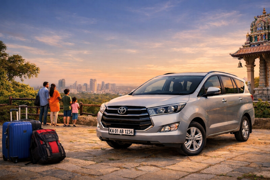 Innova Crysta Rental in Bangalore