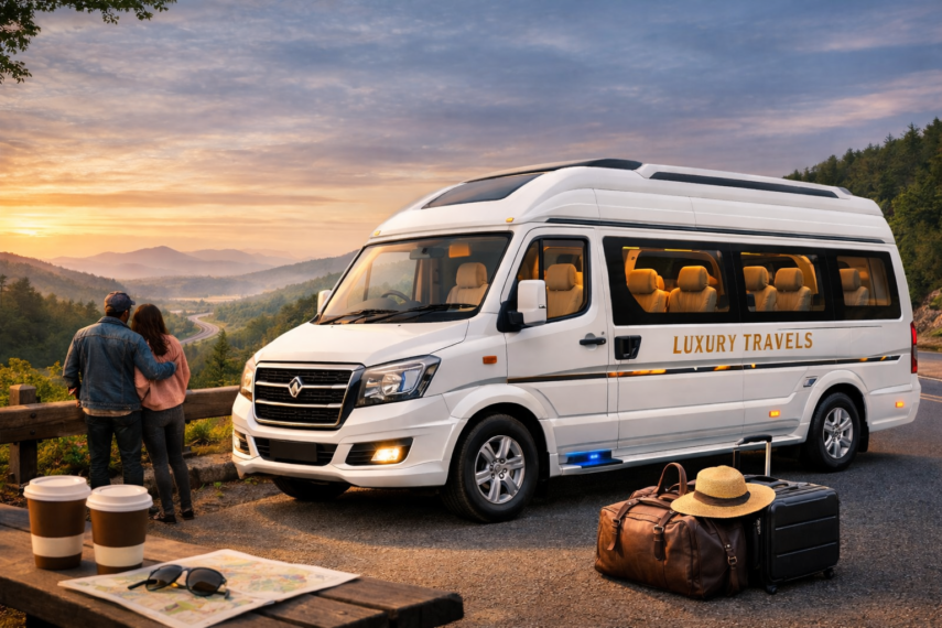 Luxury Tempo Traveller for Rent in Bangalore