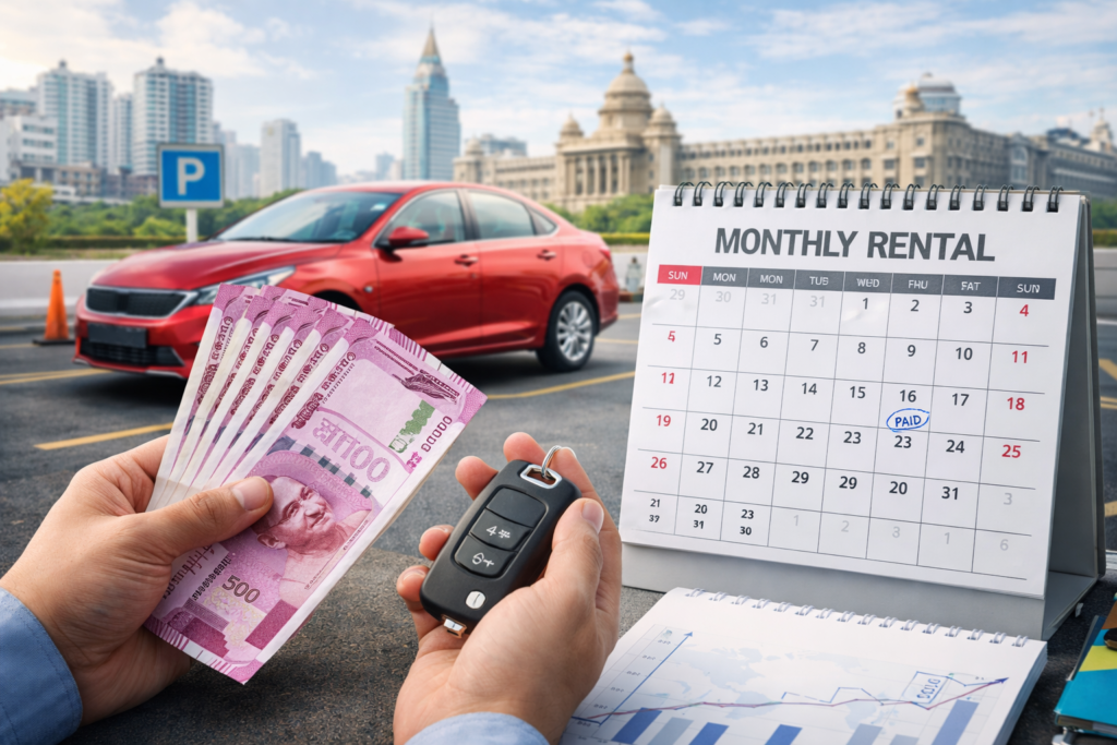Monthly Car Rental Bangalore