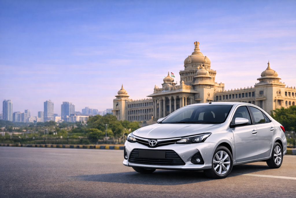 Toyota Etios Car Rental in Bangalore