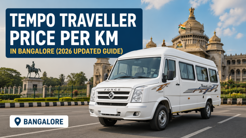 Tempo Traveller Price Per KM in Bangalore